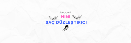 MİNİ SAÇ DÜZLEŞTİRİCİ